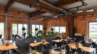 Stilvoll gestaltet: das italienische Restaurant Apero ganz im Westflügel der U-Halle.