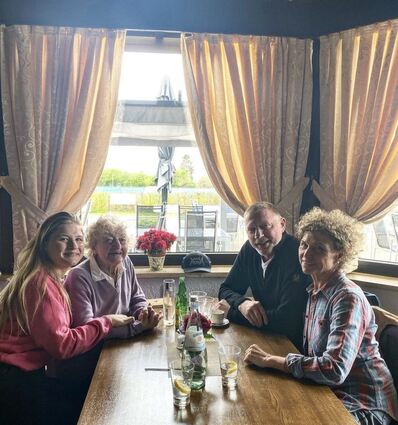 Boris Becker im engsten Familienkreis.