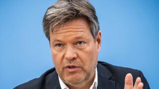 Minister Robert Habeck erklärte am Mittwoch die Pläne für das neue Gebäudeenergiegesetz.