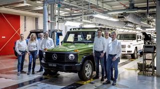mid Groß-Gerau - Eine halbe Million Mercedes G-Klassen sind ein Grund zu feiern.