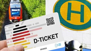 Das Deutschlandticket ist bei der RNV tendenziell eher als Plastikkarte gefragt.