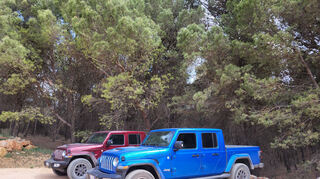 mid Malaga - Das ist unser Highlight bei den Offroad-Fahrten in Spanien - der Jeep Gladiator. Leider aktuell nur begrenzt zum Kauf verfügbar.