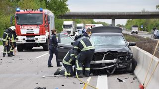 Die A5 in Richtung Darmstadt ist aktuell wegen einem Verkehrsunfall teilweise gesperrt.