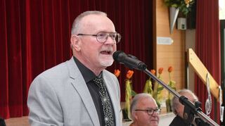 Der Vorsitzende des Sängerkreises Weinheim, Rudi Neumann, denkt trotz einer erfolgreichen Bilanz langsam ans Aufhören.