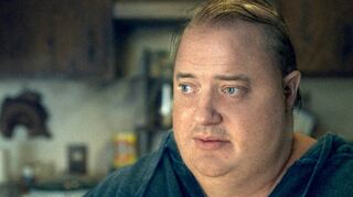 Brendan Fraser als Charlie in dem Film „The Whale“, der am Donnerstag in die Kinos kommt.