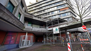 Kann das weg? Das frühere Technische Rathaus.