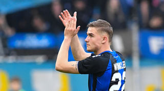 Marten Winkler bedankt sich bei den Fans