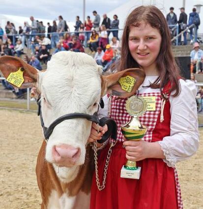 Julia Heilmann mit der sieben Monate alten Tamara.