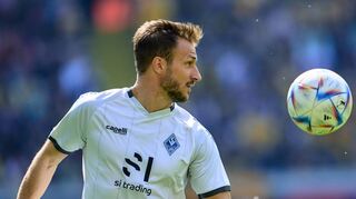 Pascal Sohm (hier in der Partie gegen Dresden) ist in Gesprächen mit der Clubführung.