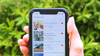 Fast parallel zur Bundesgartenschau Mannheim läuft in Fulda die hessische Landesgartenschau. Dort können die Gäste sich mit Hilfe einer App orientieren – oder ihre Lieblingsveranstaltungen als Favoriten mit Erinnerungsfunktion speichern.