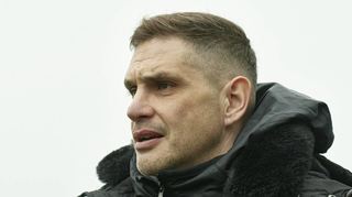 Fährt mit seinem Team optimistisch zum Gastspiel beim SC Olympia Lorsch: Florian di Lella, Trainer der SG Azzurri/Olympia Lampertheim.