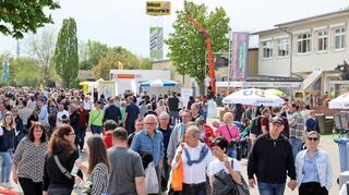 Der Maimarkt verzeichnet deutlich mehr Besucher als im Vorjahr.