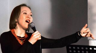 Besonderes Erlebnis: Tamara Lukasheva in der Konkordienkirche.