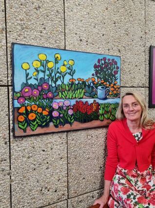 Ruth Schuh stellt ihre Werke in Epiphanias aus.