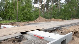 44 000 Euro kostet einer der zehn Amphibientunnel.
