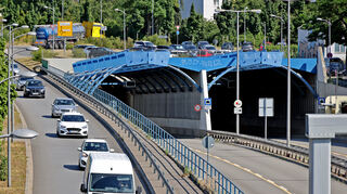 Wieder für den Verkehr freigegeben: der Mannheimer Fahrlachtunnel.