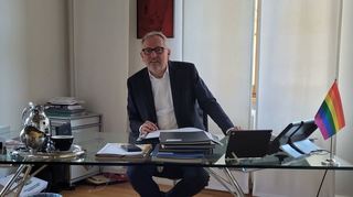 Nach 16 Jahren im Amt wird Oberbürgermeister Peter Kurz Anfang August seinen Schreibtisch im Rathausin E 5 räumen.
