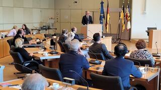 Bundestag? EU-Parlament? Nein: Stadthaus.