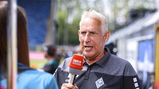 Christian Neidhart (Cheftrainer, SV Waldhof Mannheim) im Interview beim SWR beim Spiel in der 3. Liga SV Waldhof Mannheim - VfB Oldenburg.

Foto © PIX-Sportfotos *** Foto ist honorarpflichtig! *** Auf Anfrage in hoeherer Qualitaet/Aufloesung. Belegexemplar erbeten. Veroeffentlichung ausschliesslich fuer journalistisch-publizistische Zwecke. For editorial use only.