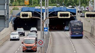 Der Fahrlachtunnel ist nach der Sperrung seit vergangener Woche wieder für den Verkehr freigegeben.