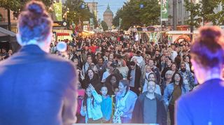 So wie 2022 wird die Innenstadt vermutlich auch in diesem Jahr beim Stadtfest wieder voll werden.