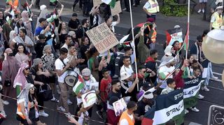 Im vergangenen Jahr kamen laut Polizei 180 Menschen zur Pro-Palästina-Demo, die friedlich verlief.