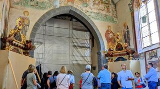 Die seit 17 Jahren geschlossene Sebastianskapelle in Ladenburg soll nach ihrer umfassenden Renovierung als Veranstaltungsraum dienen.
