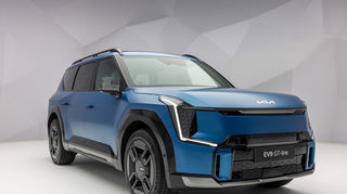 mid Dreieich - Der EV9 ist das größte Modell der Kia Produktpalette.