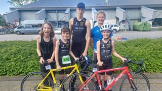 Die Triathleten des RV 03 Bürstadt haben in Griesheim ihre Stärken gezeigt.
