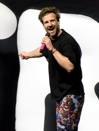 Luke Mockridge spricht auch italienisch.