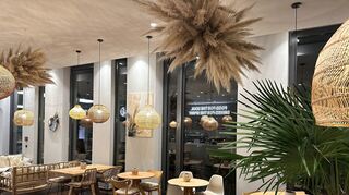Hat zum Teil das Flair einer Beachbar - das Restaurant Marley in der Mannheimer Abendakademie.