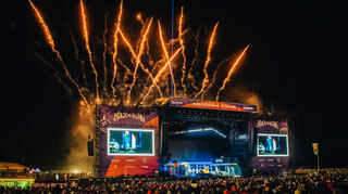 Weit nach Mitternacht bewies Apache 207 bei Rock am Ring noch Zugkraft.