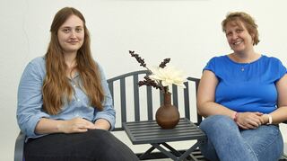 Franziska Wolff (l.) und Kerstin Biehal sind die Gesichter der Gemeinwesenarbeit in der östlichen Kernstadt.