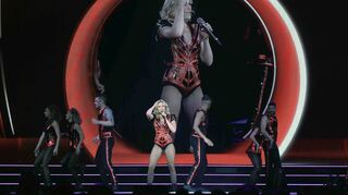 Helene Fischer war am Dienstag nicht zum ersten Mal in der SAP-Arena in Mannheim, wie sie selbst erwähnte.