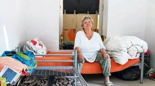 Susanne Burger hätte nie gedacht, dass sie einmal hier landen würde: in einer Obdachlosenunterkunft