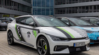 mid Walldorf - Kia darf bei den elektrischen Fahrzeugen mit dem EV6 nicht fehlen.