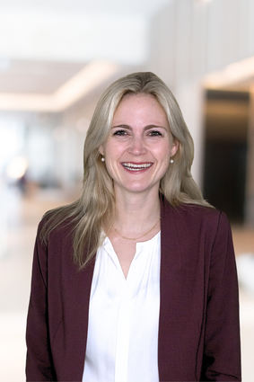 Schwimm-Unternehmerin Franziska Schalm im Podcast. Foto: privat