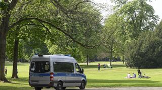 Die Polizei kontrollierte auch in Mannheim während des Lockdowns die Corona-Regeln.