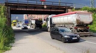 Dieses Nadelöhr auf der B 9 in Worms soll verschwinden.