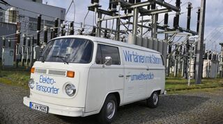 mid Groß-Gerau - Der Elektro T2 aus den siebziger Jahren ist der Urahn des neuen ID.Buzz.