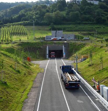 Der Branichtunnel war vom Stromausfall ebenfalls betroffen.