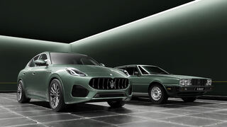 mid Groß-Gerau - "Verde Royale" nennt sich der klassische Farbton für den Maserati Grecale a la David Beckham - inspiriert vom limitierten Quattroporte Royale aus dem Jahr 1986.