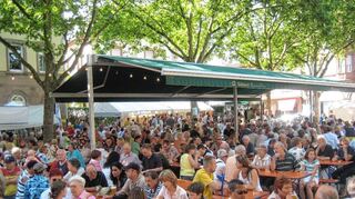 Das Neckarauer Stadtteilfest kann auch in diesem Jahr auf dem Marktplatz stattfinden.