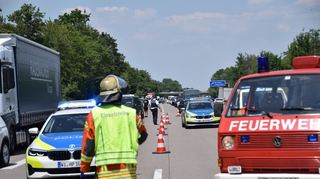 Ein Auffahrunfall auf der A5 hat am frühen Nachmittag für Verkehrseinschränkungen gesorgt