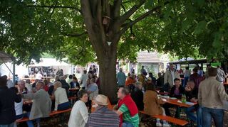 Im Museumsgarten wird wieder gefeiert.