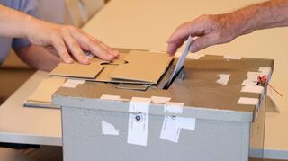 Es waren vergleichsweise wenige Wählerinnen und Wähler, die am Sonntag ihre Stimme abgegeben haben.
