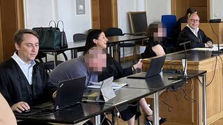 Demetrius und Tanja H. müssen sich seit vergangener Woche wegen Misshandlung von Schutzbefohlenen vor dem Frankenthaler Landgericht verantworten.