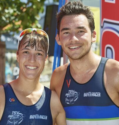 Franziska Schildhauer und Matthias Thome holten 2019 den Sieg in Lampertheim.