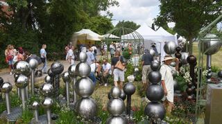 Handwerkskunst auf der Gartenlust in Ladenburg.