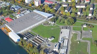 Kläranlage auf dem „Perimeter 2“ der Kesslergrube.